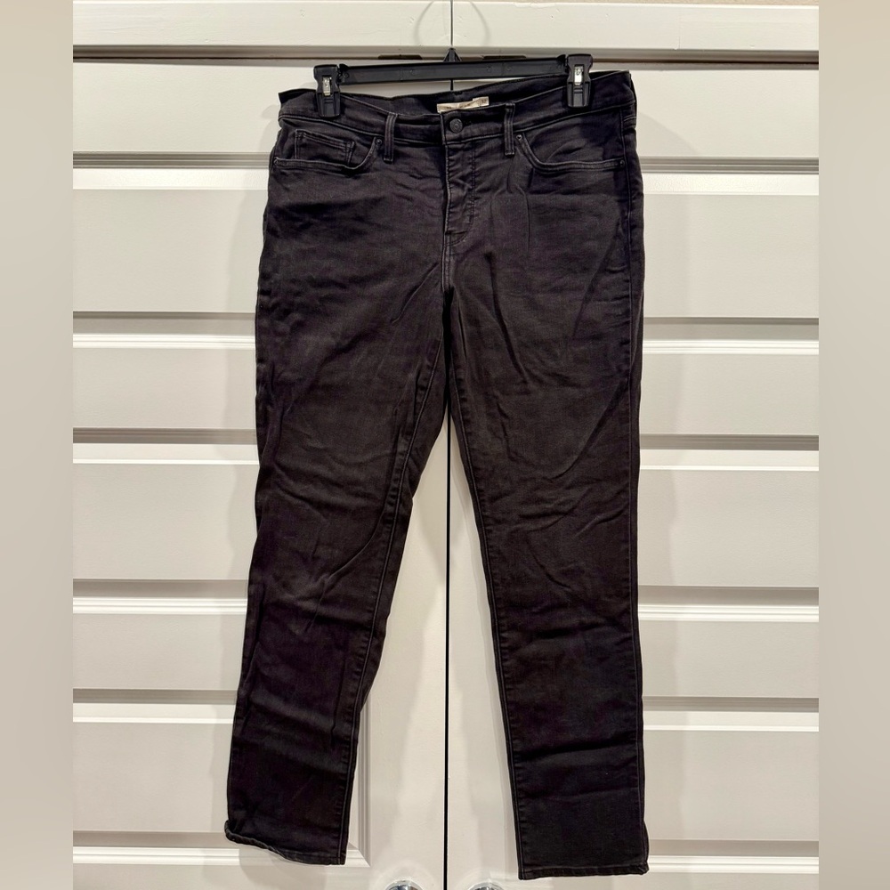 Levi's Women's Black 312 Slim Jeans